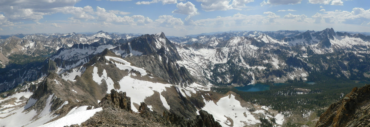 Panorama View from Decker Peak