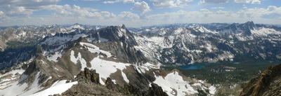 Panorama thumbnail View from Decker Peak
